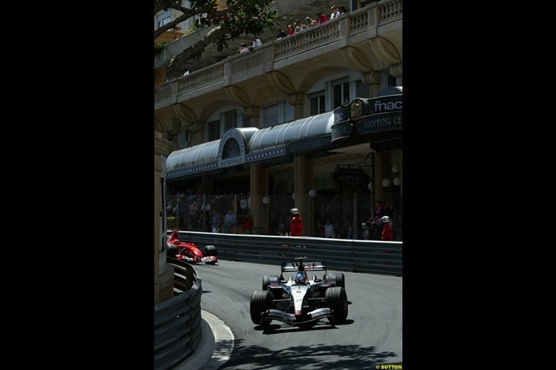 Monaco Grand Prix, Sunday, 23rd May, 2004. 