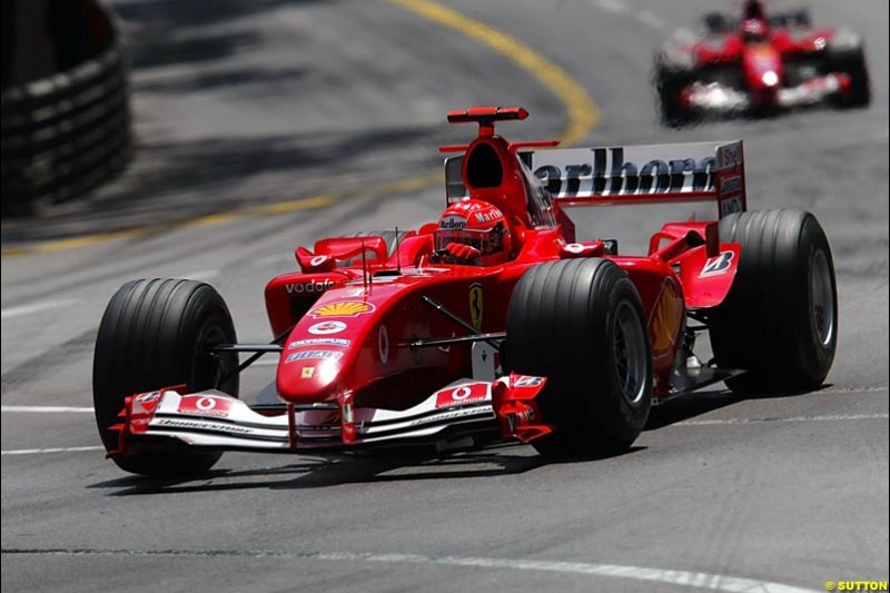 Monaco Grand Prix, Sunday, 23rd May, 2004.