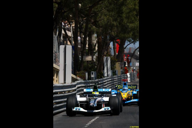 Monaco Grand Prix, Sunday, 23rd May, 2004.