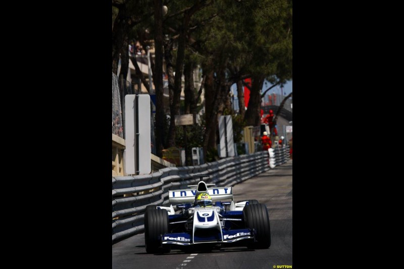 Monaco Grand Prix, Sunday, 23rd May, 2004.