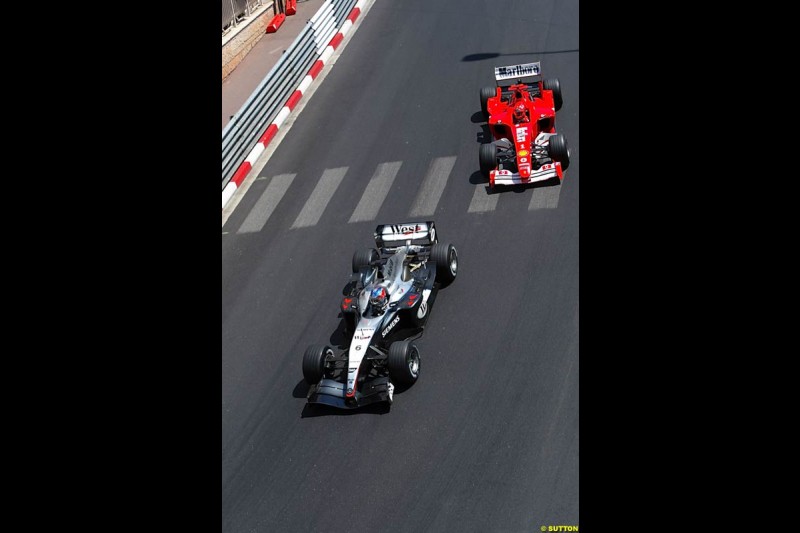 Monaco Grand Prix, Sunday, 23rd May, 2004.