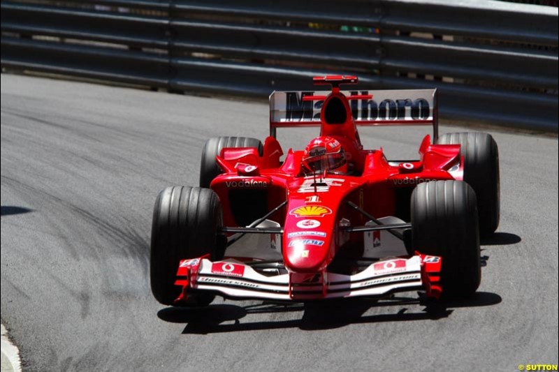 Monaco Grand Prix, Sunday, 23rd May, 2004.