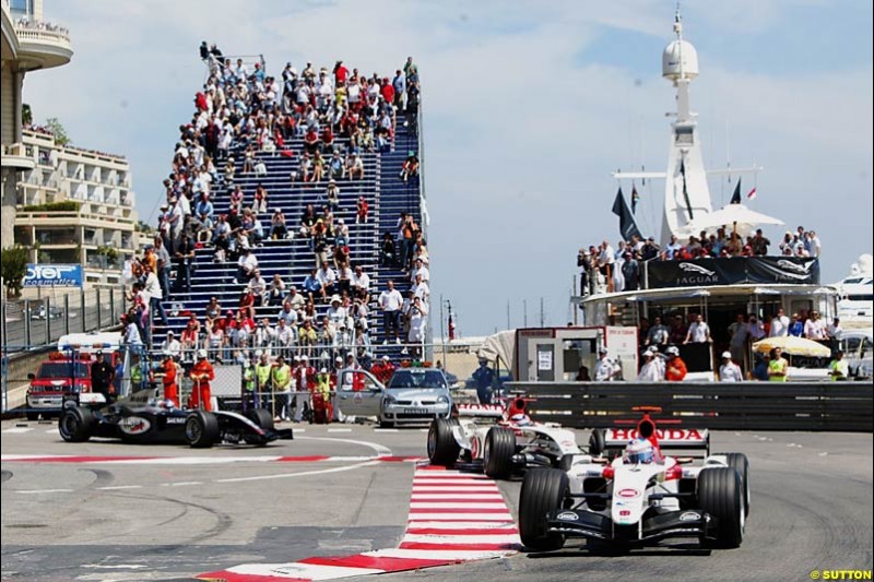 Monaco Grand Prix, Sunday, 23rd May, 2004.