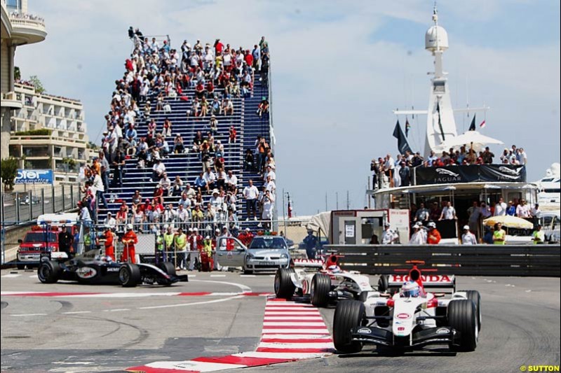 Monaco Grand Prix, Sunday, 23rd May, 2004. 