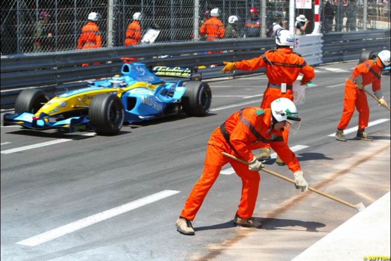 Monaco Grand Prix, Sunday, 23rd May, 2004.