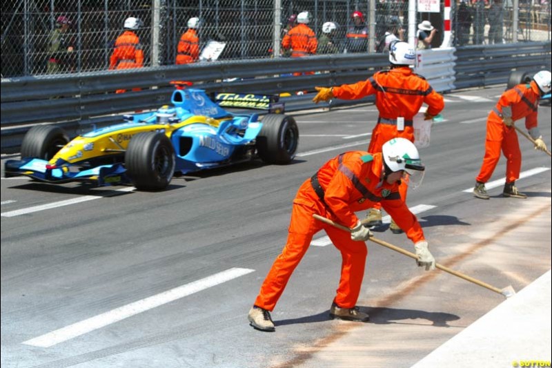 Monaco Grand Prix, Sunday, 23rd May, 2004. 