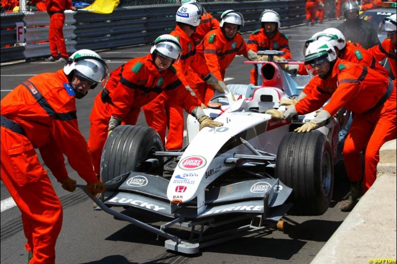 Monaco Grand Prix, Sunday, 23rd May, 2004.