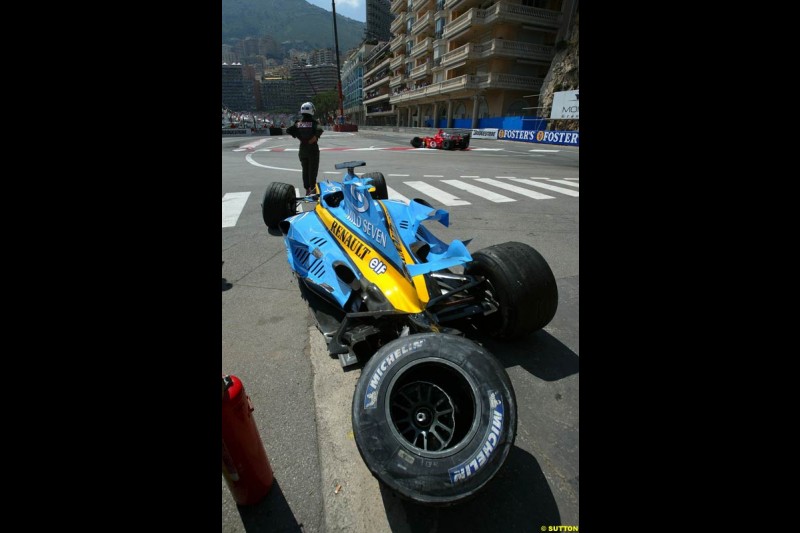 Monaco Grand Prix, Sunday, 23rd May, 2004.