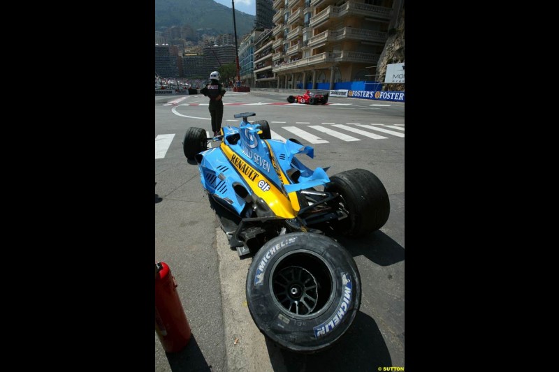 Monaco Grand Prix, Sunday, 23rd May, 2004. 