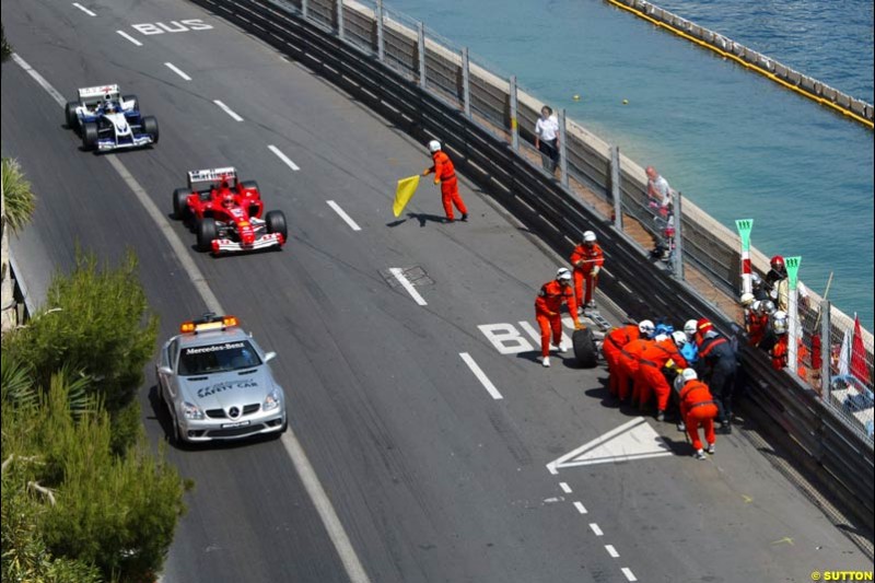 Monaco Grand Prix, Sunday, 23rd May, 2004.