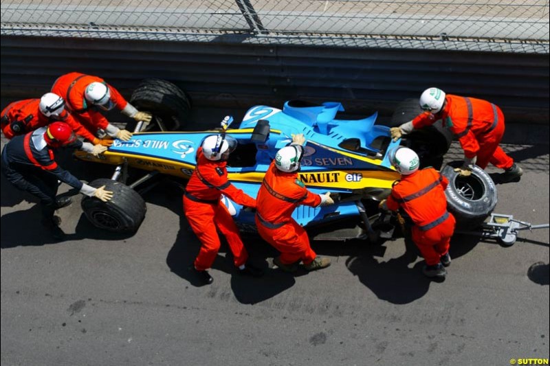 Monaco Grand Prix, Sunday, 23rd May, 2004.