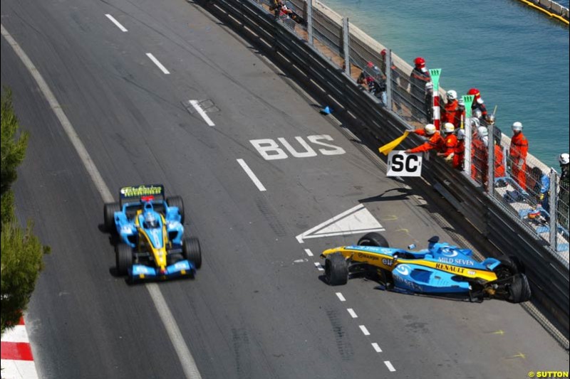 Monaco Grand Prix, Sunday, 23rd May, 2004.
