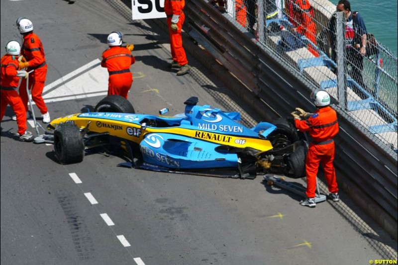 Monaco Grand Prix, Sunday, 23rd May, 2004.
