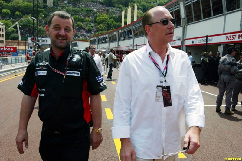Paul Stoddart, Monaco GP, Sunday May 23rd, 2004.
