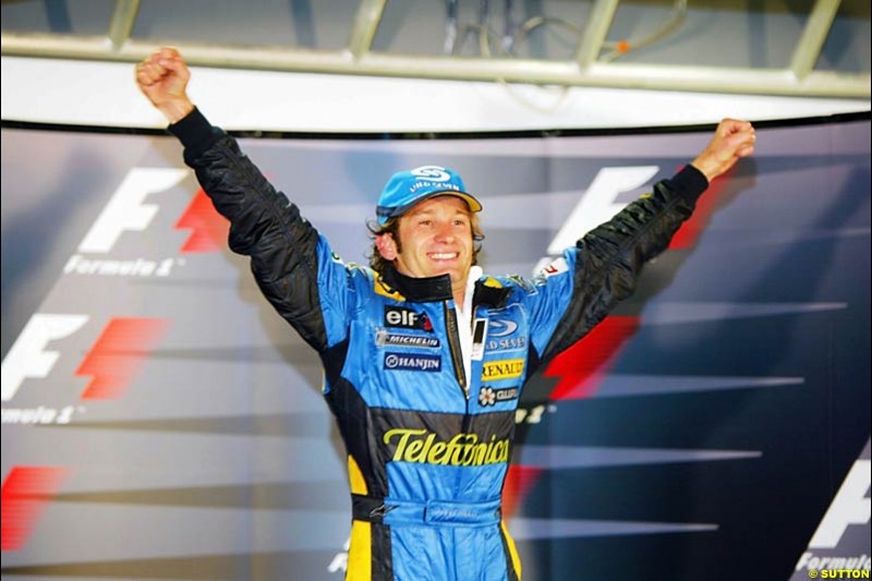 Jarno Trulli, Monaco GP, Sunday May 23rd, 2004.