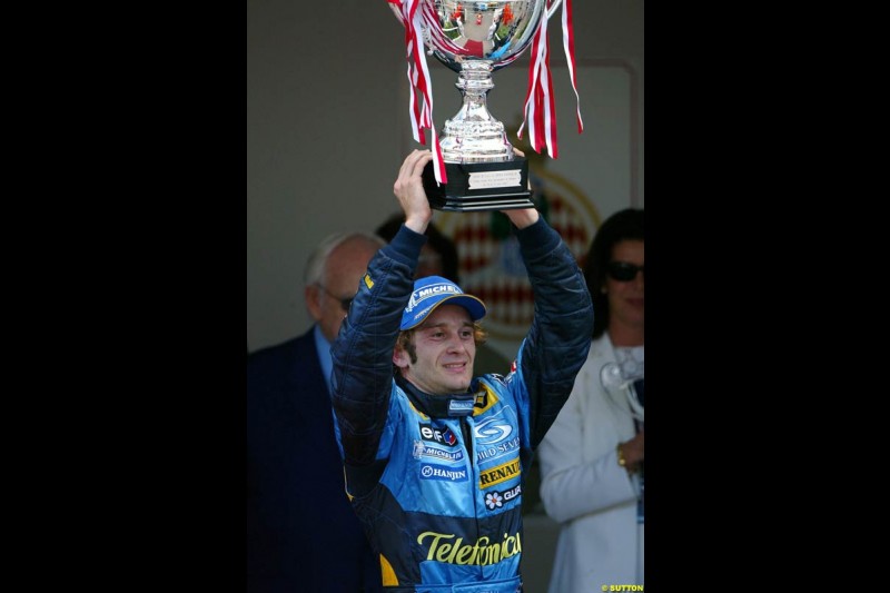 Jarno Trulli, Monaco GP, Sunday May 23rd, 2004.