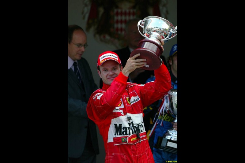 Rubens Barrichello,  Monaco GP, Sunday May 23rd, 2004.