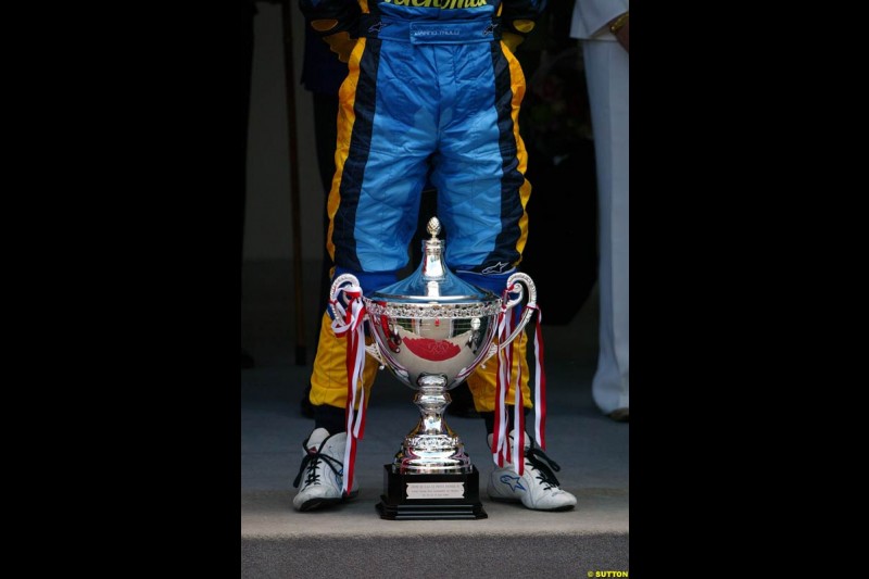 Jarno Trulli, Monaco GP, Sunday May 23rd, 2004.