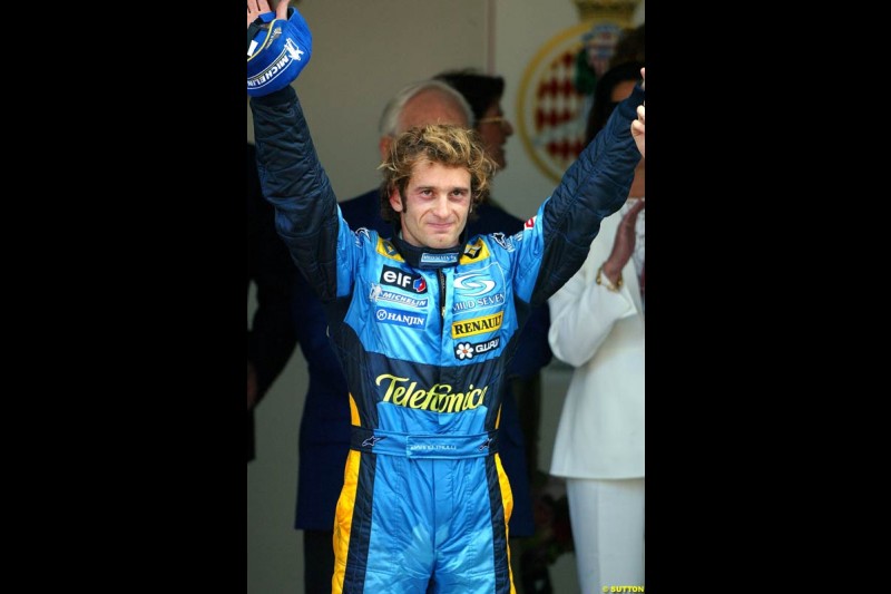 Jarno Trulli, Monaco GP, Sunday May 23rd, 2004.