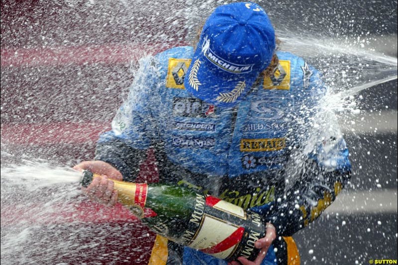 Jarno Trulli, Monaco GP, Sunday May 23rd, 2004.