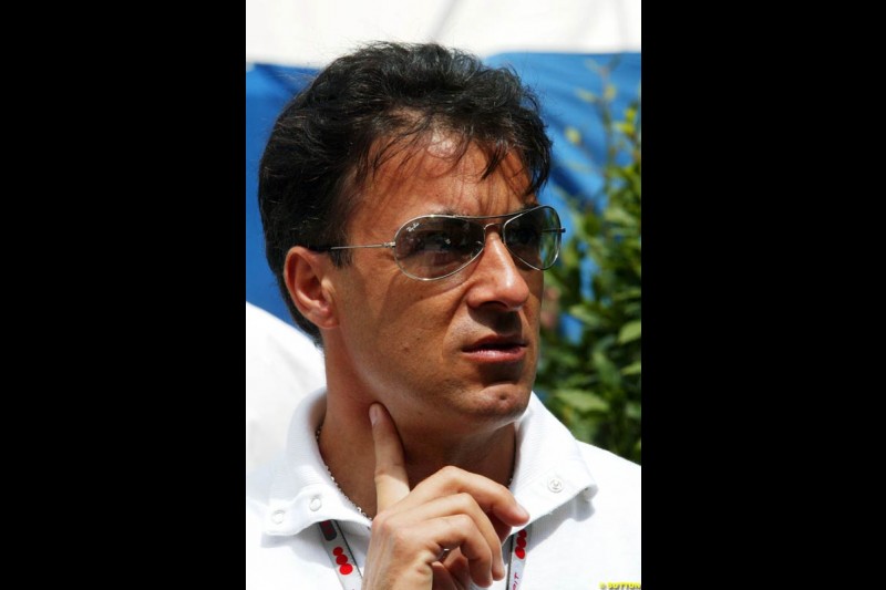 Jean Alesi,  Monaco GP, Sunday May 23rd, 2004.