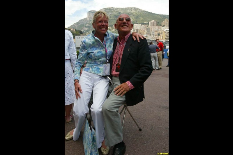 Sir Stirling Moss,  Monaco GP, Sunday May 23rd, 2004.