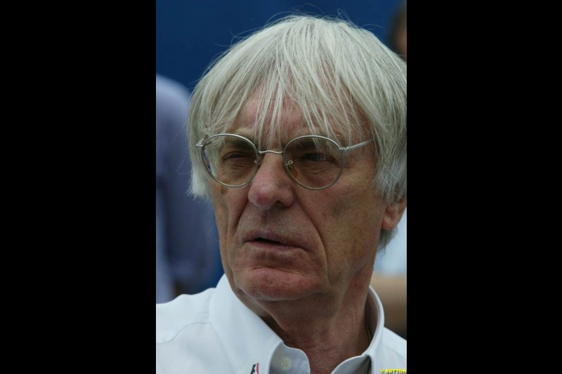 Bernie Ecclestone, Monaco GP, Sunday May 23rd, 2004.