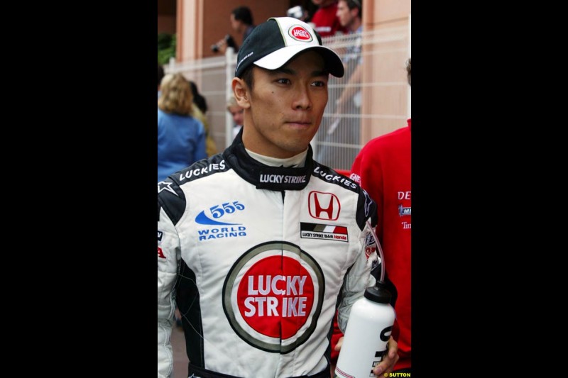 Takuma Sato, Monaco GP, Sunday May 23rd, 2004.