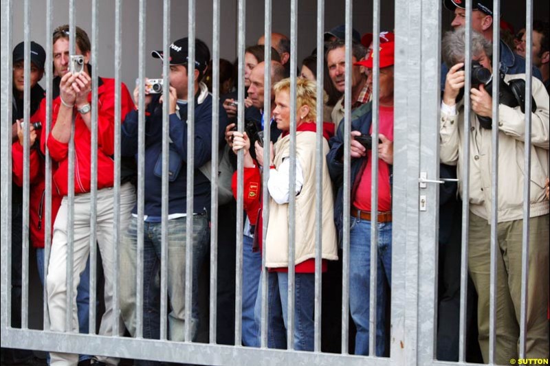 European GP, Thursday May 27th, 2004.