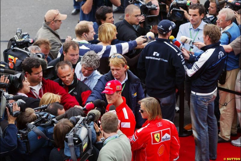 European GP, Thursday May 27th, 2004.