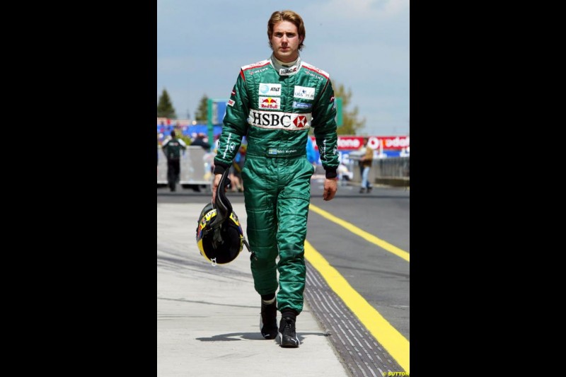 Bjorn Wirdheim, European GP, Friday May 28th, 2004.