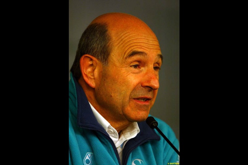 Peter Sauber, European GP, Friday May 28th, 2004.