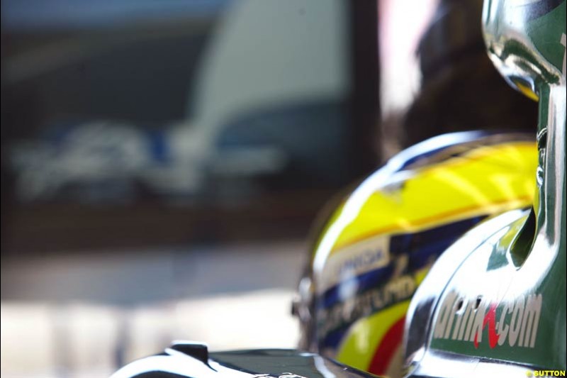 Zsolt Baumgartner, European GP, Saturday May 29th, 2004.