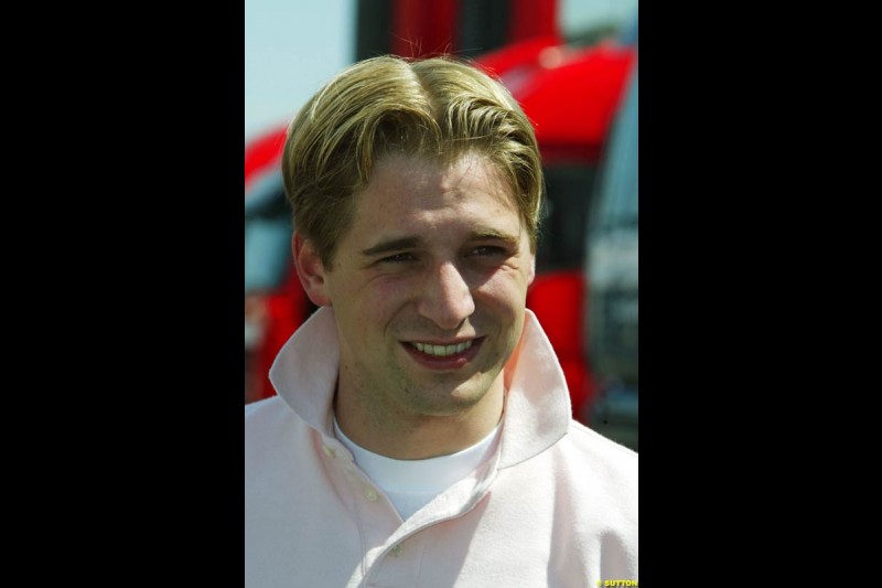 Christijan Albers, European GP, Saturday May 29th, 2004.