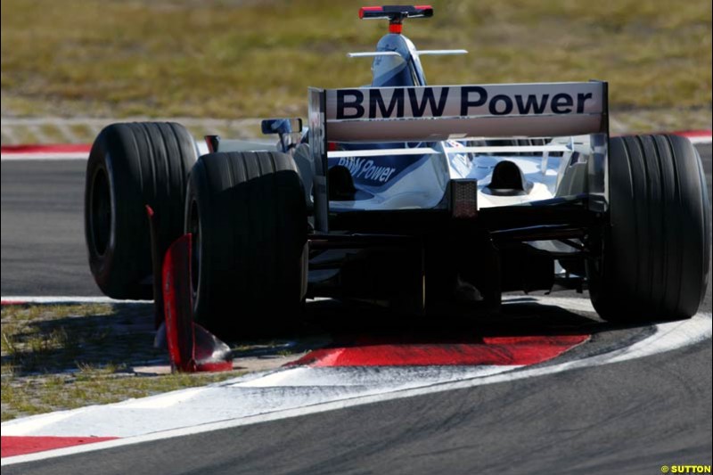 Juan Pablo Montoya, BMW-Williams,  European GP, Saturday May 29th, 2004.