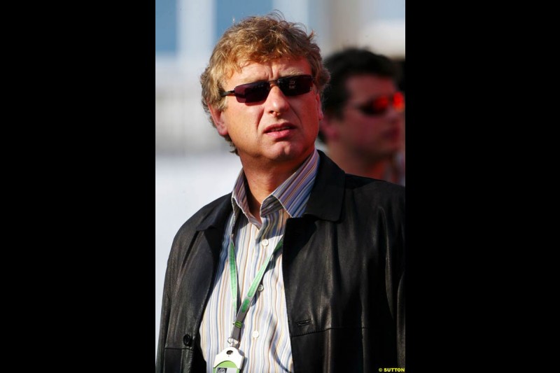 Hermann Tilke, European GP, Saturday May 29th, 2004.