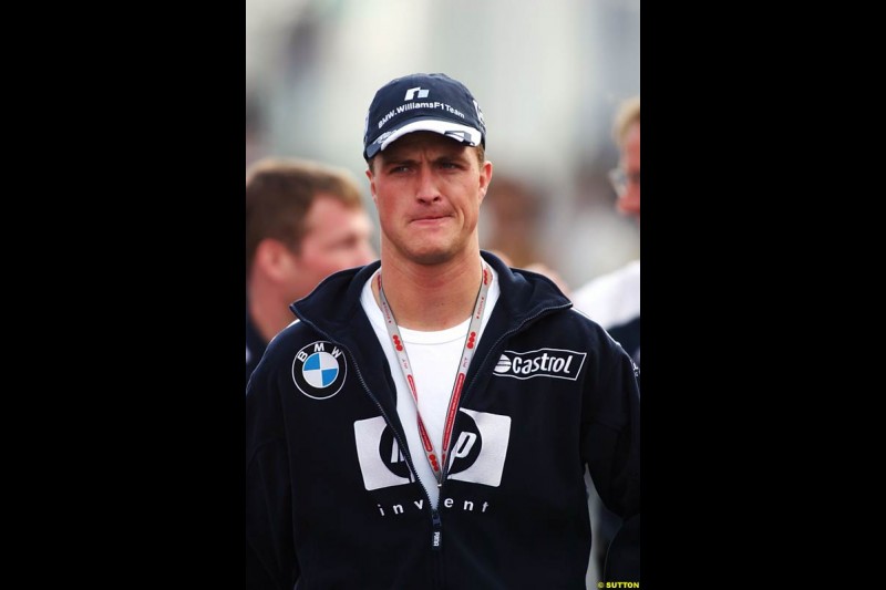 Ralf Schumacher, European GP, Saturday May 29th, 2004.