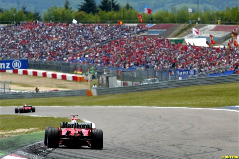 Ferrari,  European GP, Sunday May 30th, 2004.