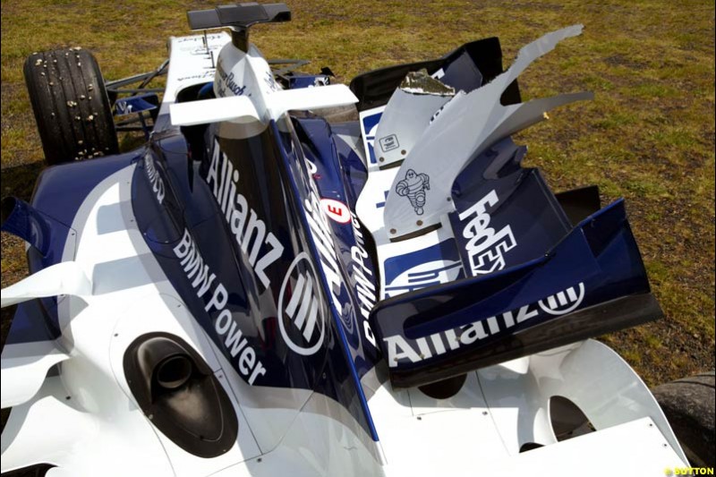 BMW-Williams, European GP, Sunday May 30th, 2004.