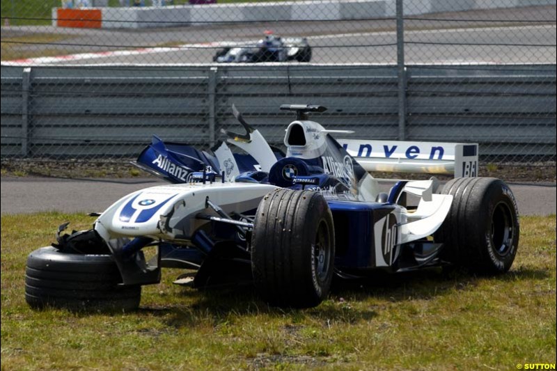 BMW-Williams, European GP, Sunday May 30th, 2004.