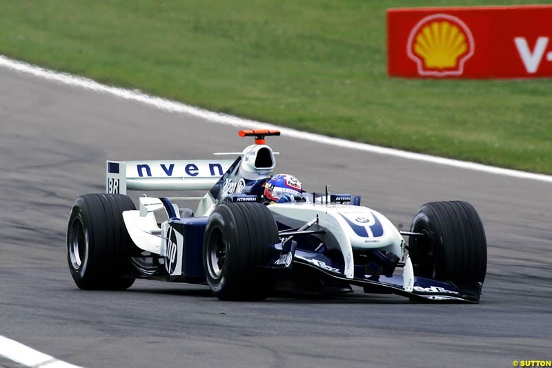 Juan Pablo Montoya, BMW-Williams,  May 30th, 2004.