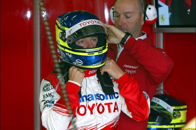 Cristiano da Matta, Toyota,  May 30th, 2004.