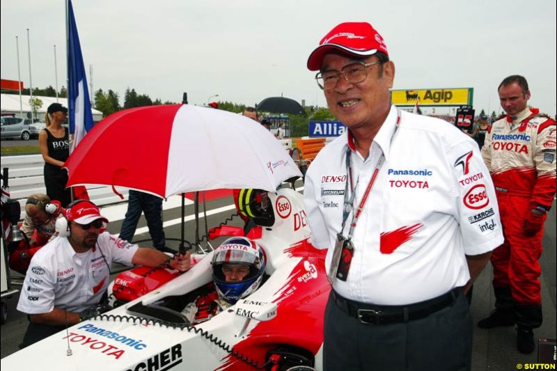 Toyota, European GP, Sunday May 30th, 2004.