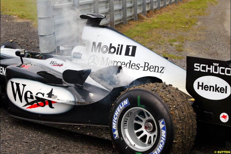 Mclaren-Mercedes, European GP, Sunday May 30th, 2004.
