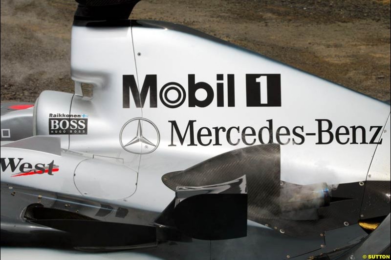 Mclaren-Mercedes, European GP, Sunday May 30th, 2004.