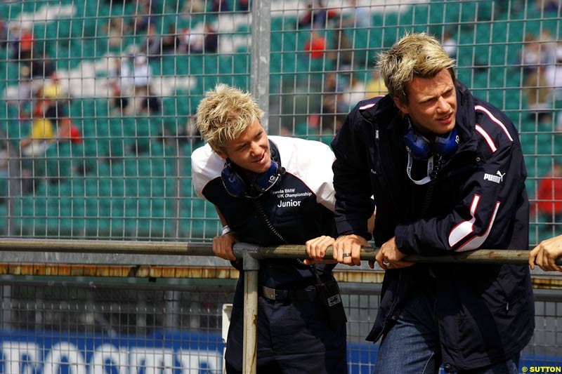 Silverstone Testing, Wednesday June 2nd, 2004.