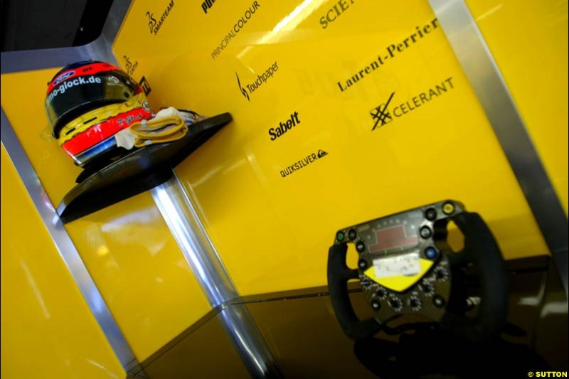 Timo Glock, Canadian GP, Saturday June 12th, 2004.