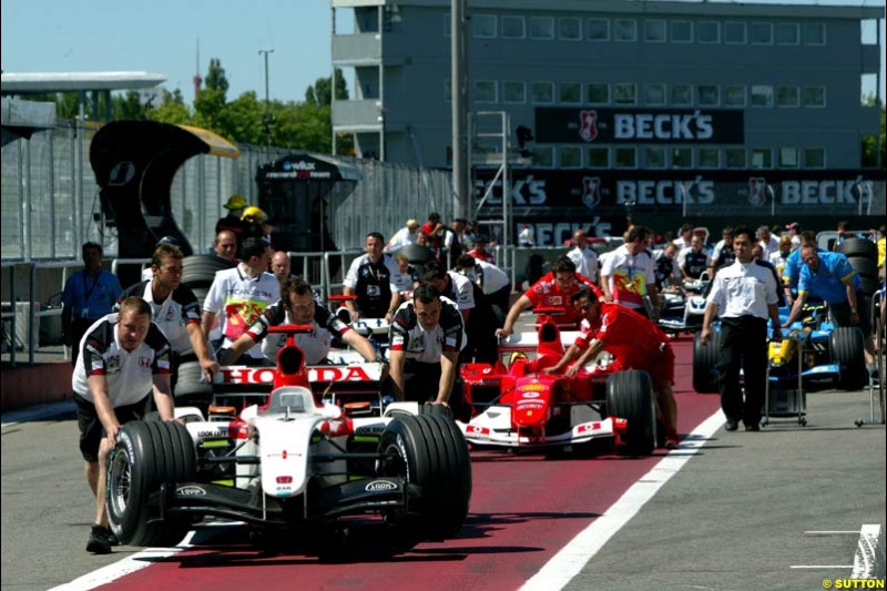 Canadian GP, Saturday June 12th, 2004.