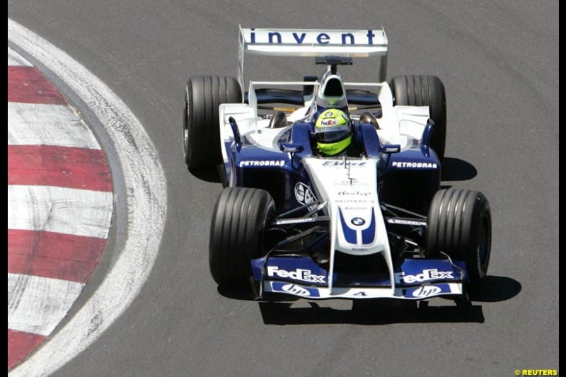 Ralf Schumacher, Williams. The Canadian Grand Prix. Montreal, Canada, 12 June 2004.