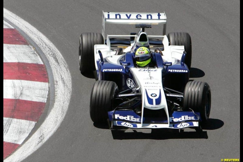 Ralf Schumacher, Williams. The Canadian Grand Prix. Montreal, Canada, 12 June  2004.